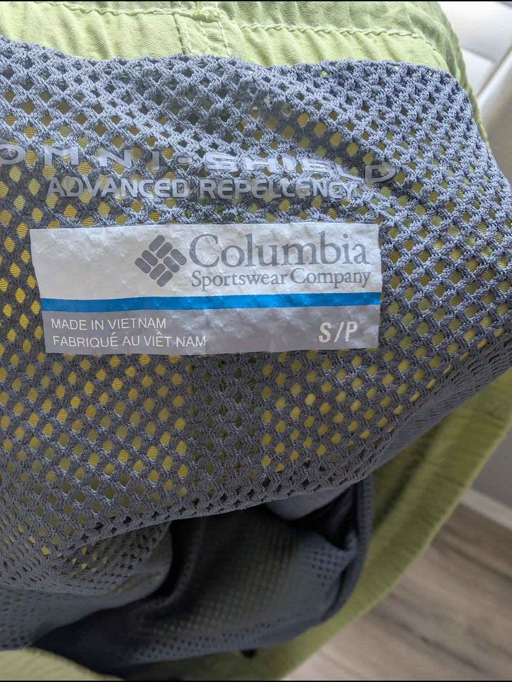 Columbia Men's Lime Green Swim Board Shorts
